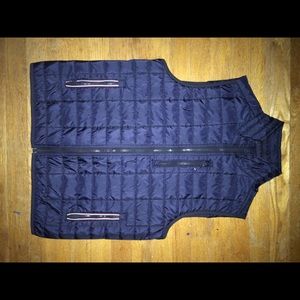 Men's Tommy Hilfiger dark blue 100% down vest